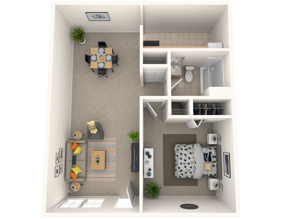 The Hampton floor plan